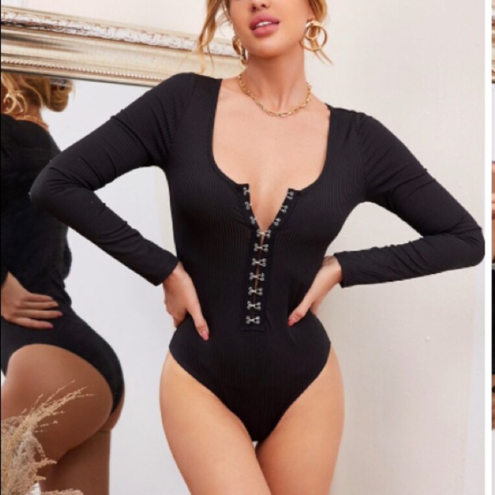 Black new bodysuit no tags
